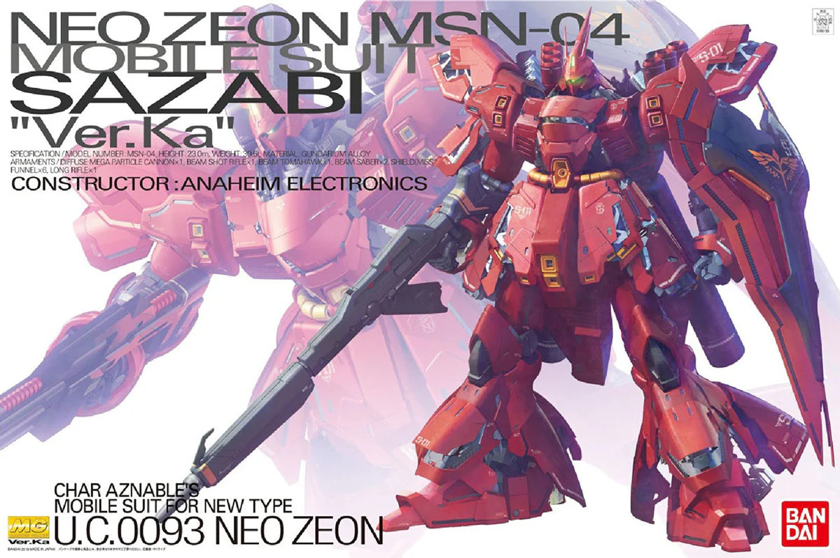 MG Sazabi Ver. Ka 1/100