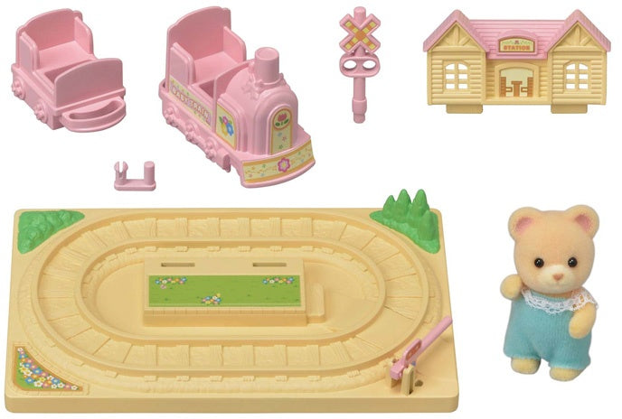 Calico Critters Baby Bear Choo-Choo Train