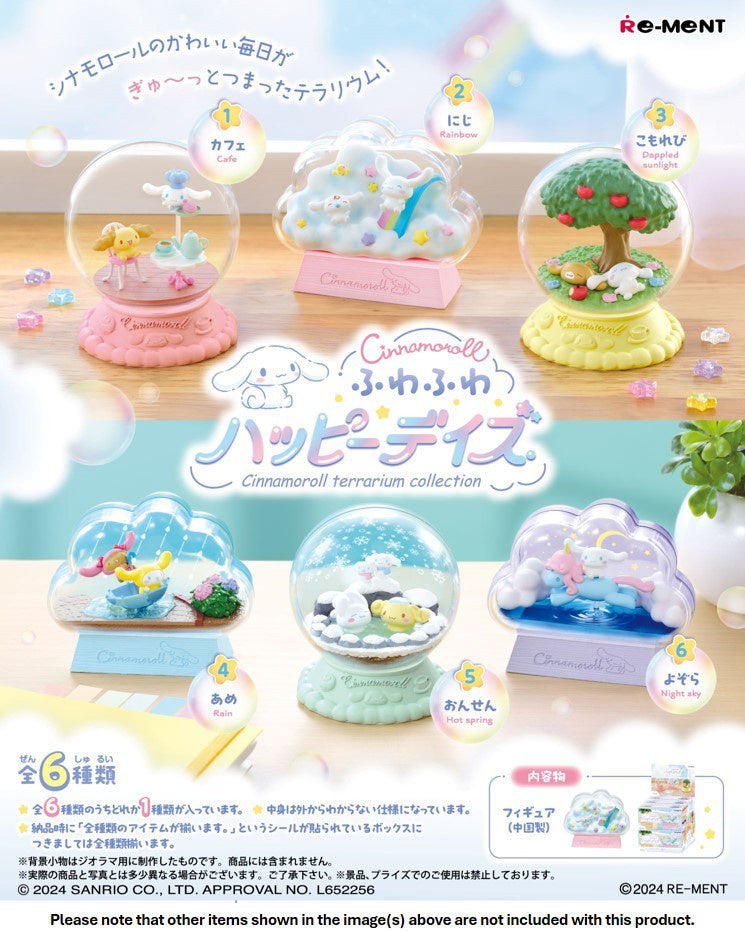 BLIND BOX Cinnamoroll Terrarium Collection- Fluffy Happy Days