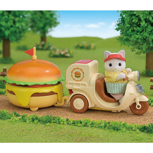 Calico Critters Hamburger Wagon