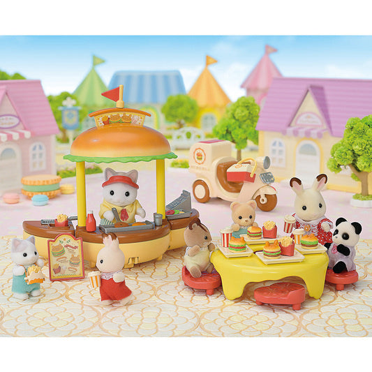 Calico Critters Hamburger Wagon