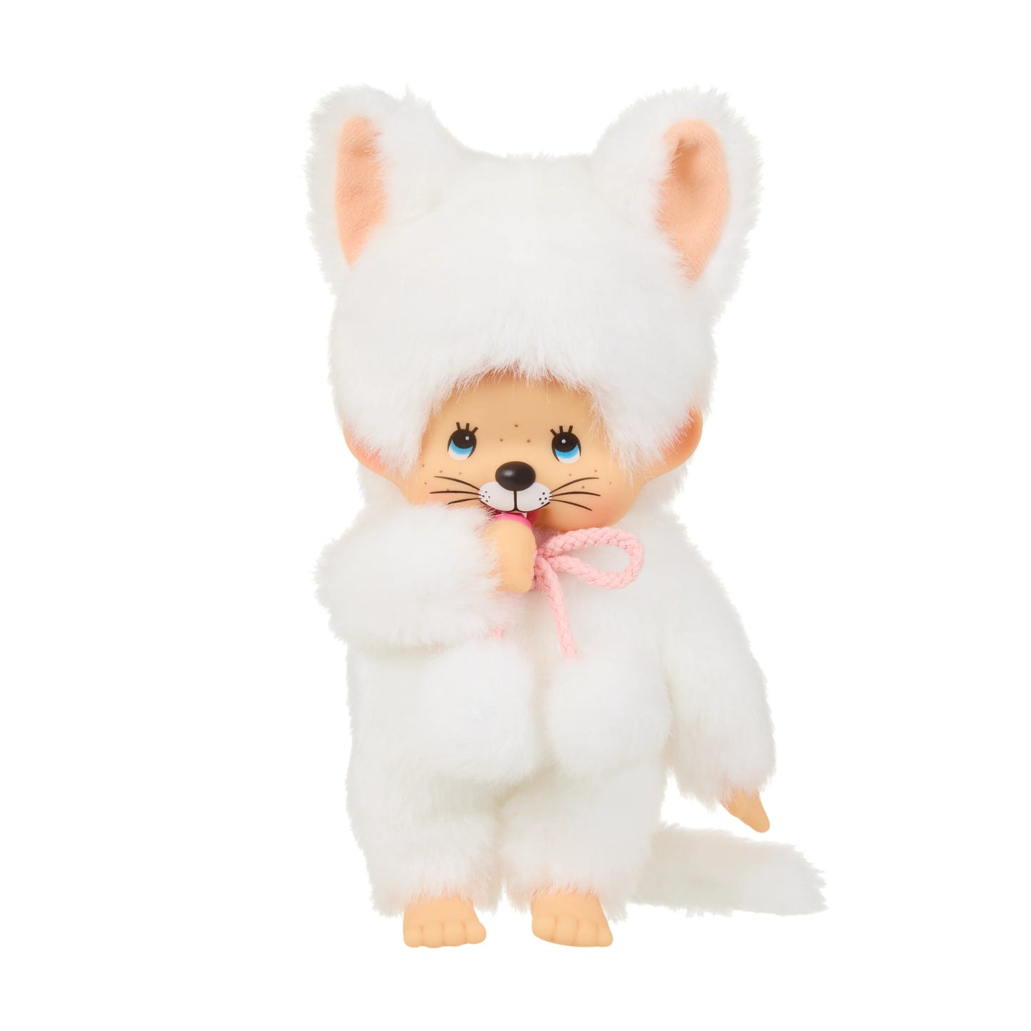 Monchhichi White Cat Plush
