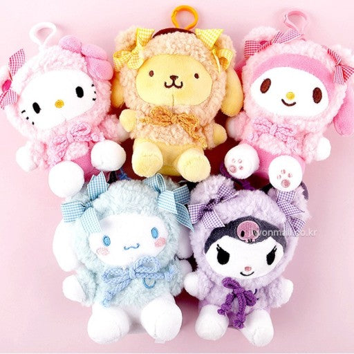 Hello Kitty Pastel Fluffy Costume Bag Charm