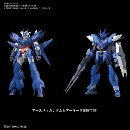 HG Alus Earthree Gundam
