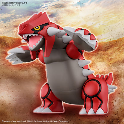 Groudon - Pokemon Plamo Collection
