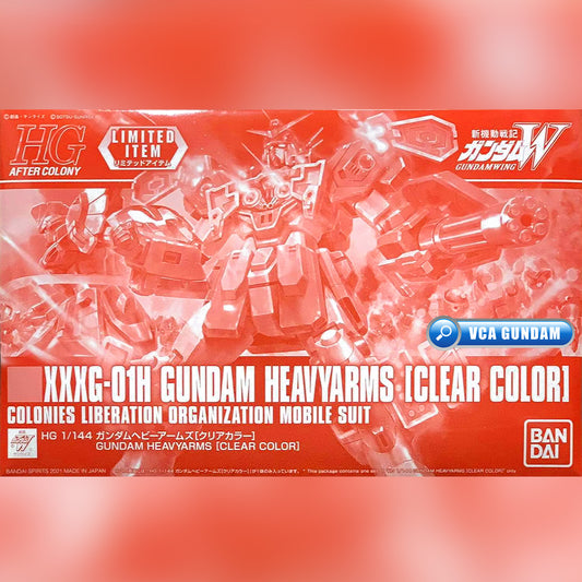 HG XXXG-01H Gundam Heavyarms Clear Color