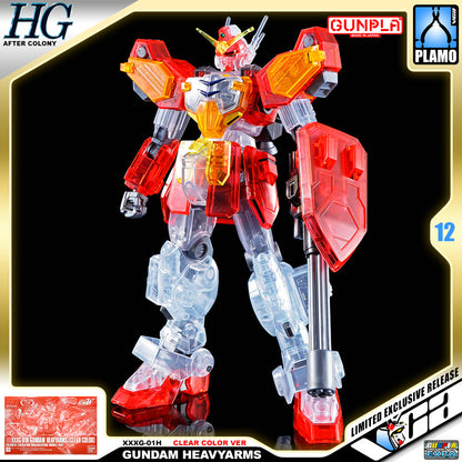 HG XXXG-01H Gundam Heavyarms Clear Color