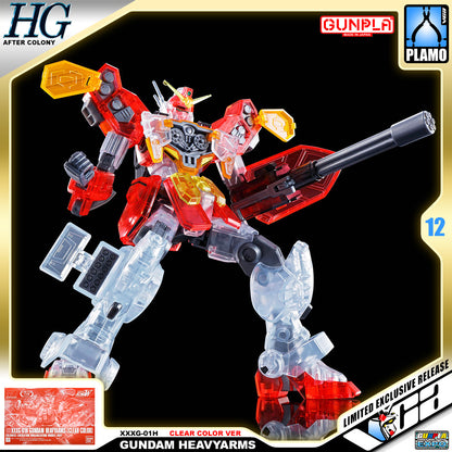 HG XXXG-01H Gundam Heavyarms Clear Color