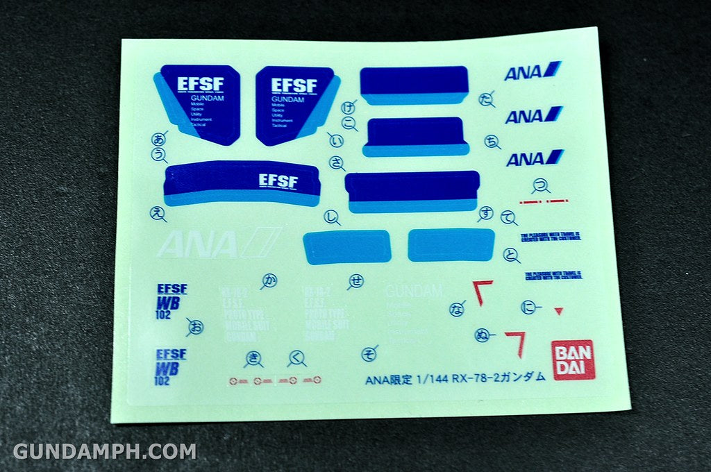 HG RX 78-2 Gundam ANA (All Nippon Airways)
