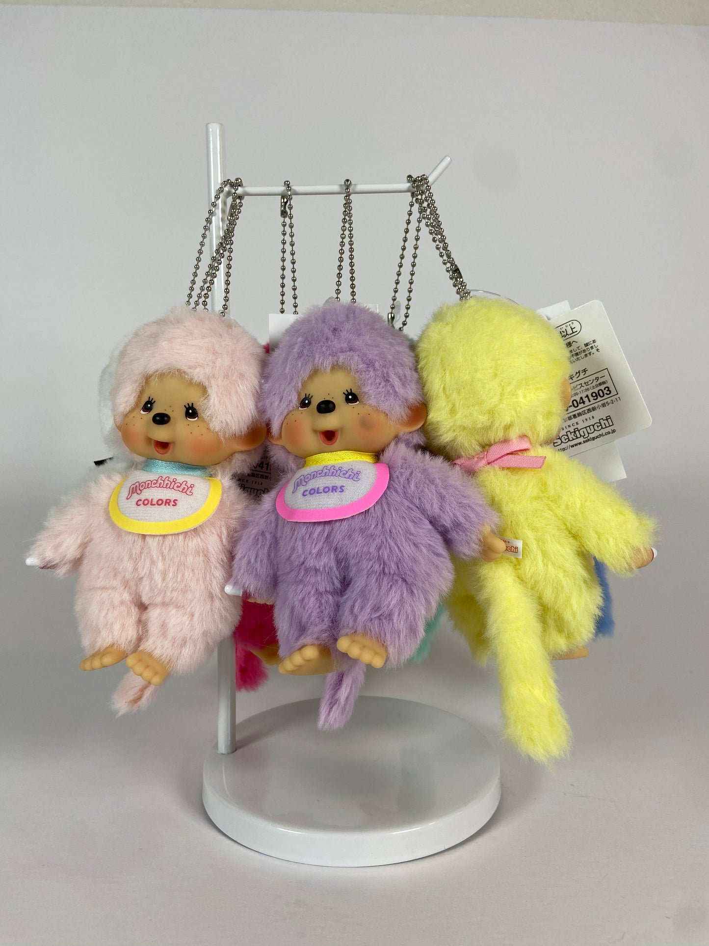 Colors Monchhichi Keychain