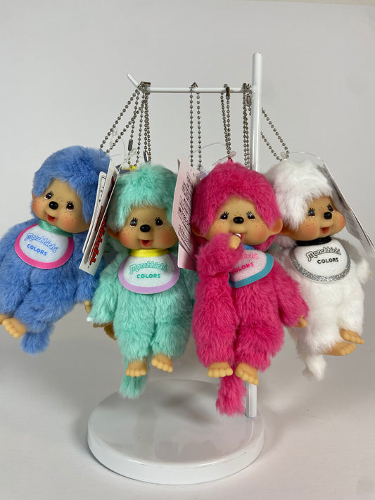 Colors Monchhichi Keychain