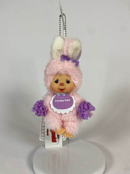 Monchhichi Chimutan Bunny Happy Color Bag Charm