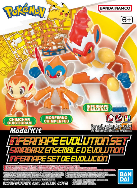 Infernape Evolution line - Plamo