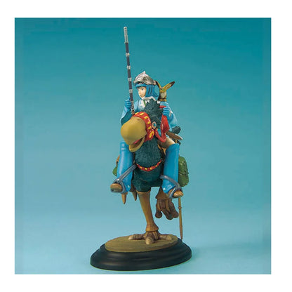 Nausicaa riding on Kai