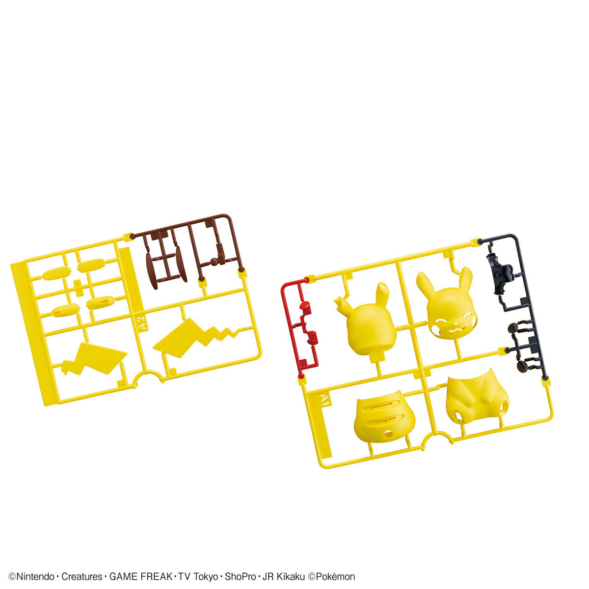 Pikachu #16 (Sitting) - Pokemon Plamo Collection