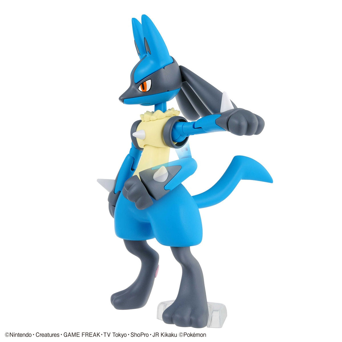 Riolu & Lucario - Pokemon Plamo Collection