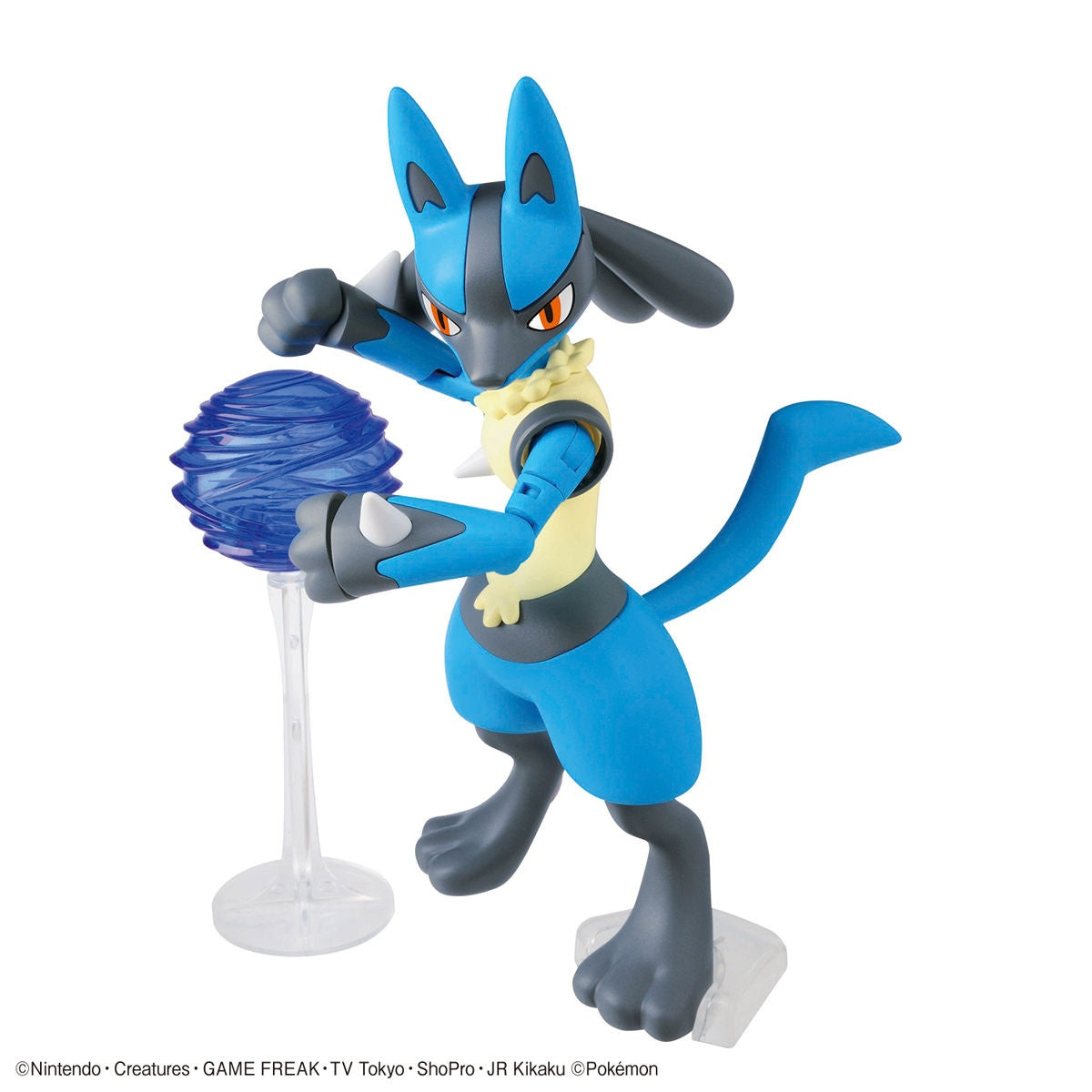 Riolu & Lucario - Pokemon Plamo Collection
