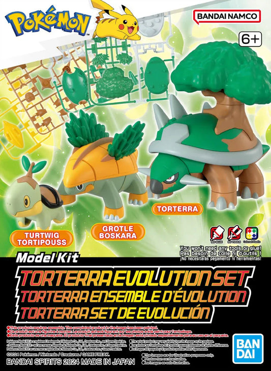 Torterra Evolution line - Plamo