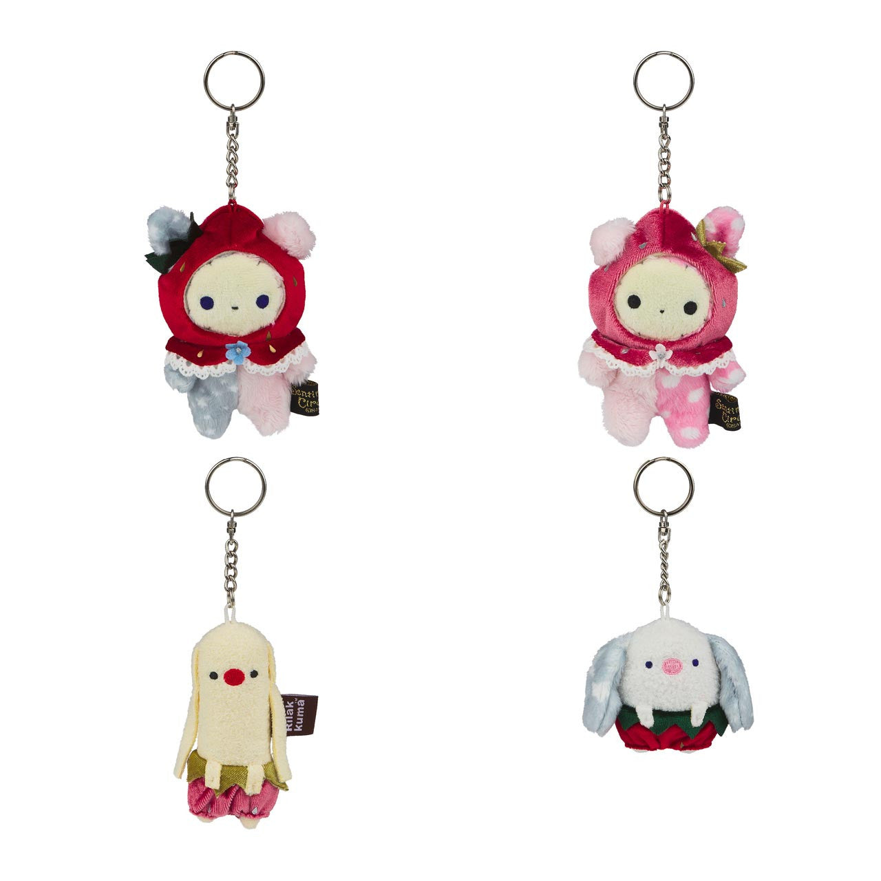 Sentimental Circus Blind Box Strawberry Series Keychain Plush
