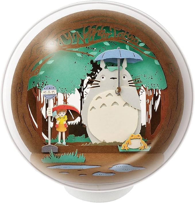 Studio Ghibli Paper Theater Ball At the Bus Stop