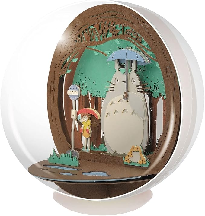 Studio Ghibli Paper Theater Ball At the Bus Stop