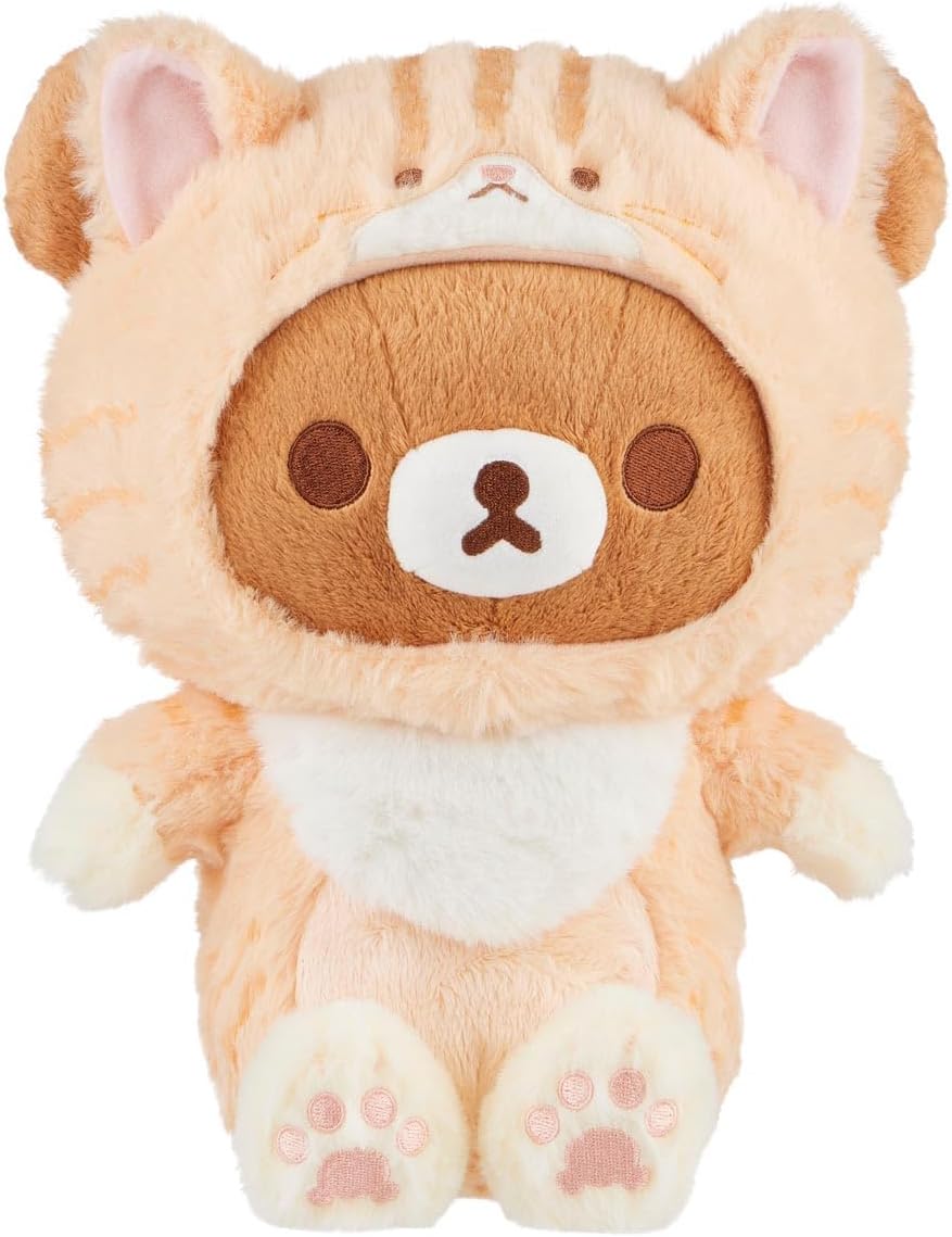Chairokoguma Sitting Cat Costume Plush