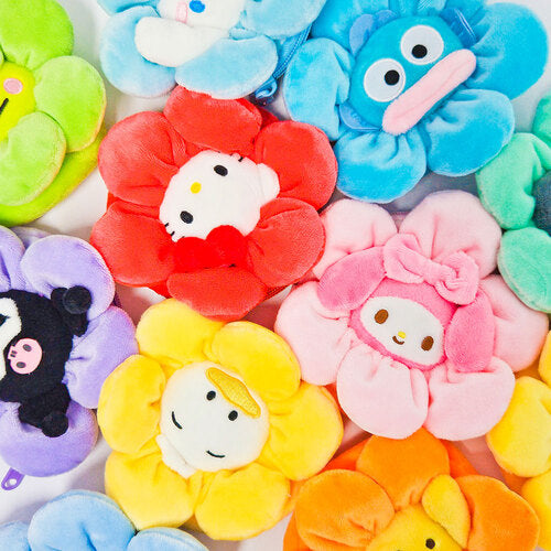 Hello Kitty Flower Plush Purse Bag Charm