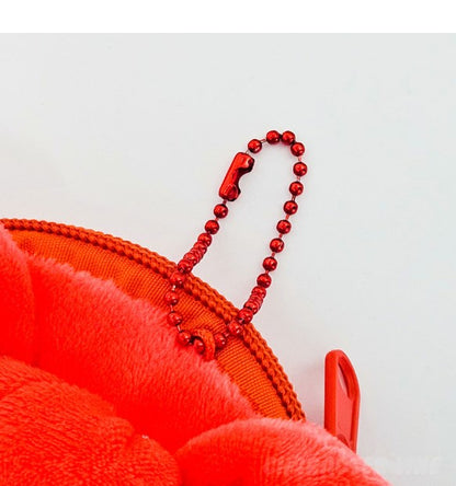 Hello Kitty Flower Plush Purse Bag Charm