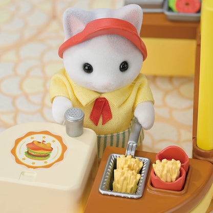 Calico Critters Hamburger Wagon