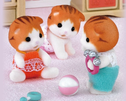 Calico Critters Chocolate Maple Cat Baby