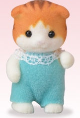 Calico Critters Chocolate Maple Cat Baby