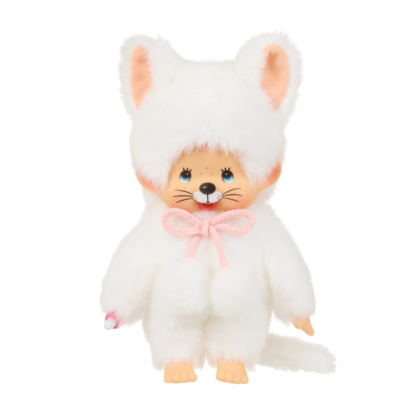 Monchhichi White Cat Plush
