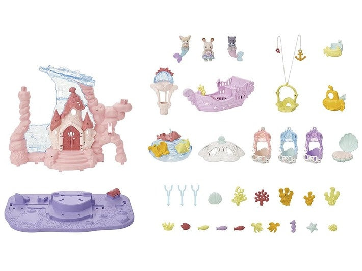 Sylvanian Families Yumeiro Mermaid Castle