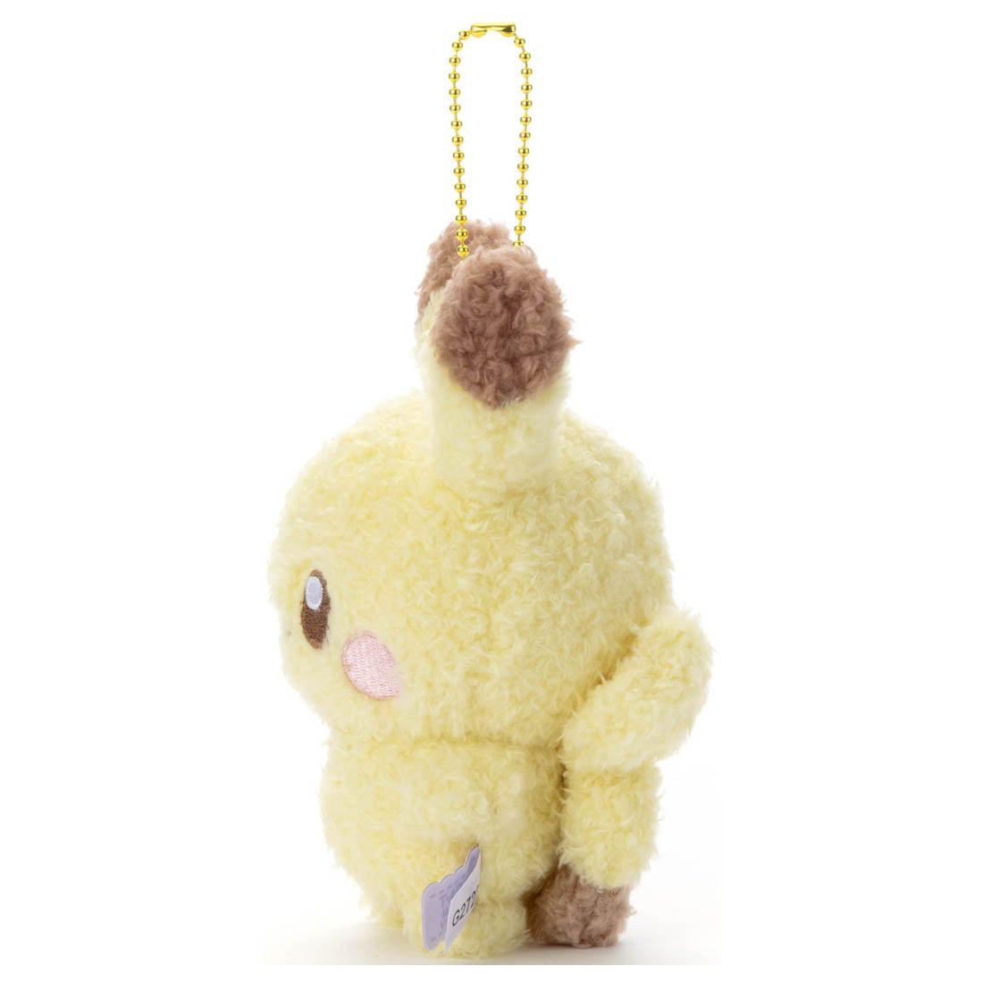 Pikachu Poke Peace Plush with Ball Chain