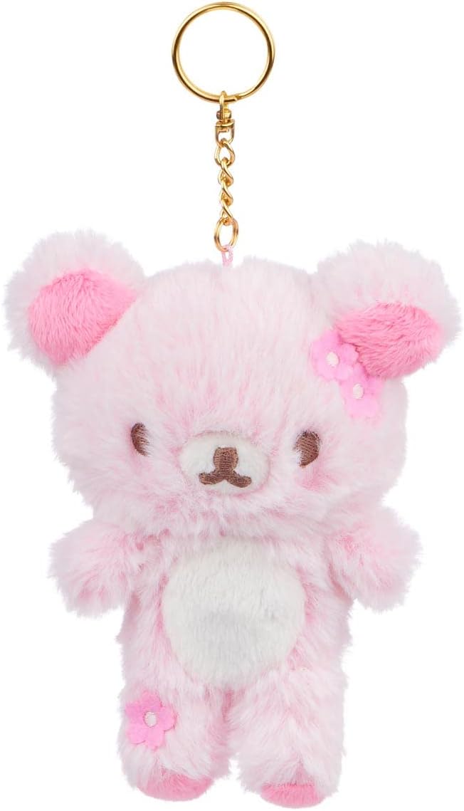 Rilakkuma Cherry Blossom Keychain