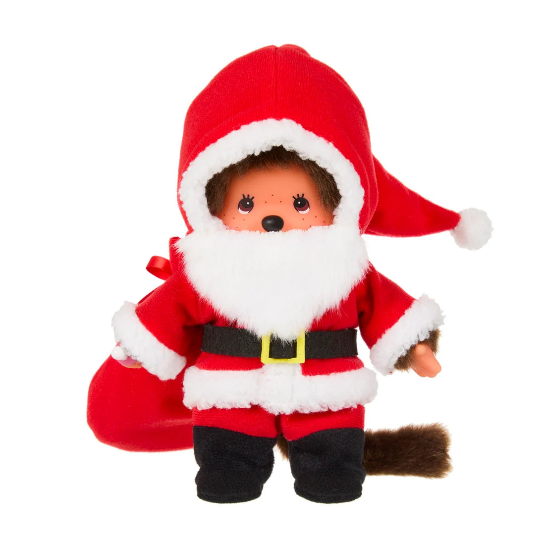 Monchhichi Dressed Up Santa Claus